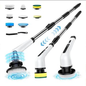 9 Başlıklı Şarjlı Dijital Temizlik Fırçası