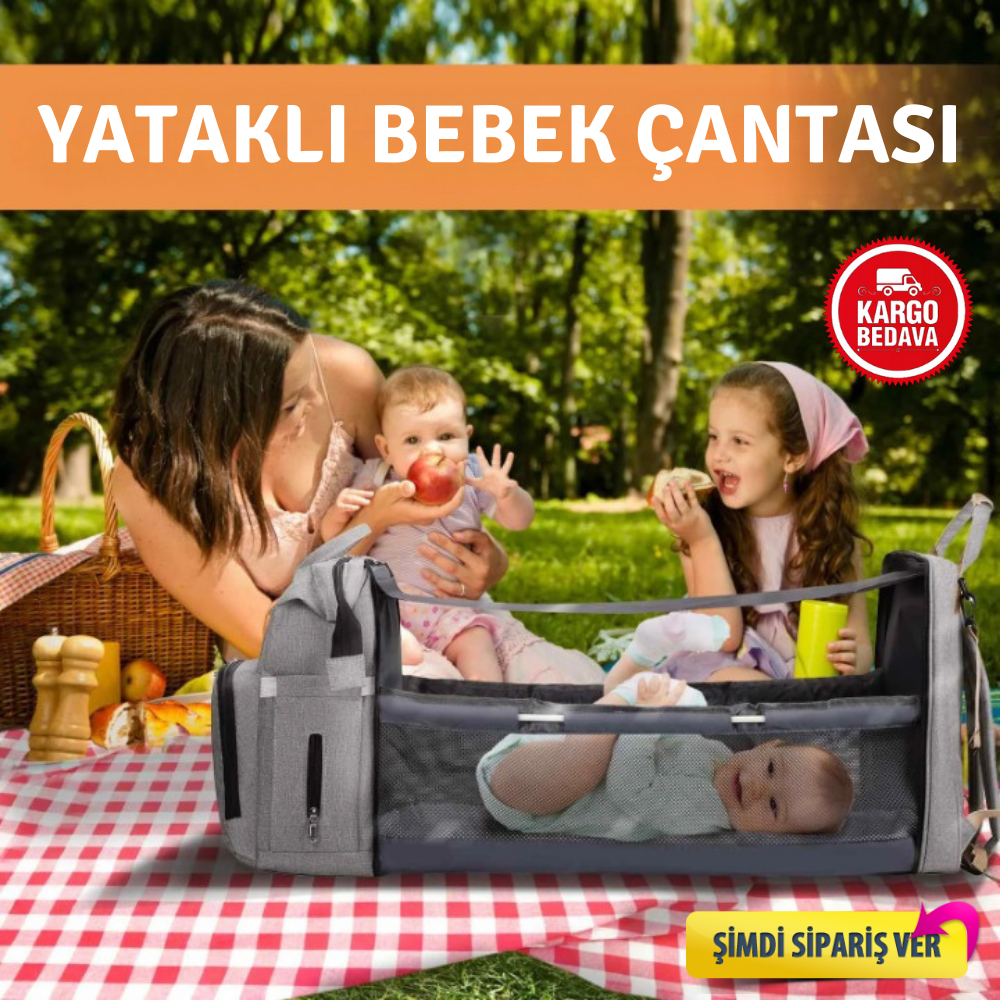 Bebek Pusetli Sırt Çantası