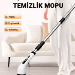 9 Başlıklı Şarjlı Dijital Temizlik Fırçası