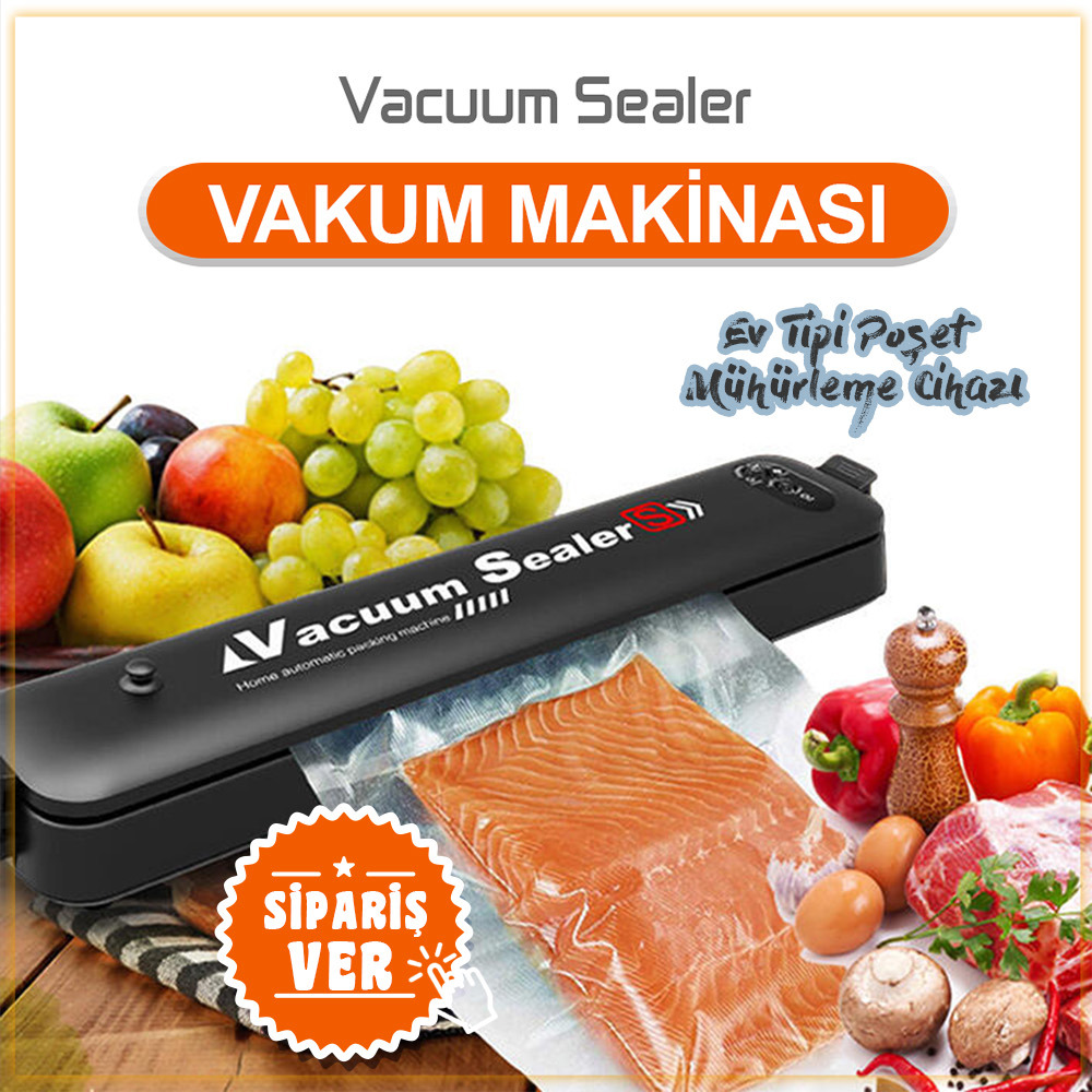 Ev Tipi Gıda Vakumlama Makinesi